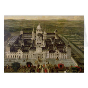 Beskåda av El Escorial Hälsningskort