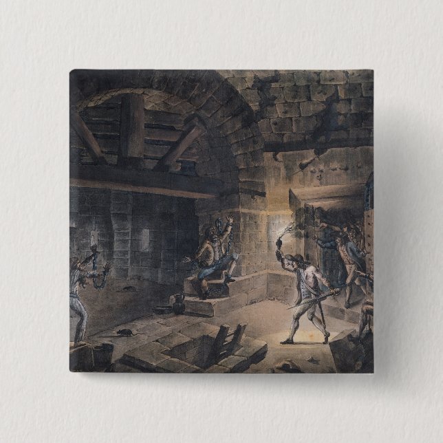 Beskåda av en cell i bastillen knapp (Framsida)