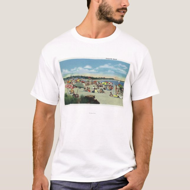 Beskåda av en fullsatt Craigville strand T Shirt (Framsida)