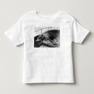 Beskåda av en jätte- havssköldpadda i fångensk tee shirt