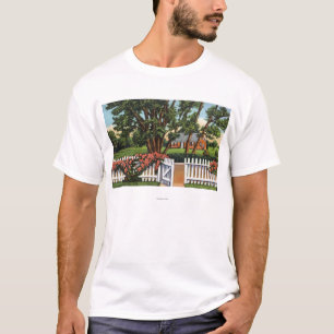 Beskåda av en pittoresk uppehåll t shirt