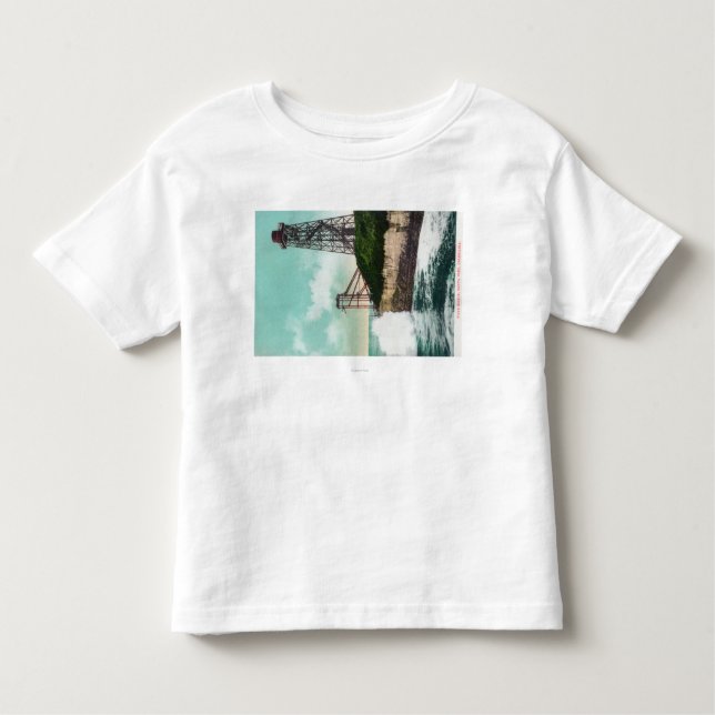 Beskåda av en vinka MotorSanta Cruz, CA Tee Shirt (Framsida)