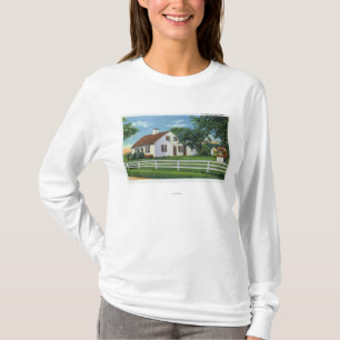 Beskåda av ett gammalt uddtorskhem tee shirt