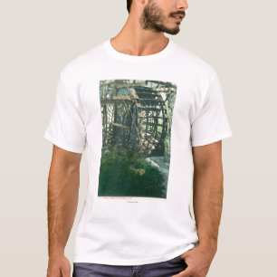 Beskåda av ett vatten WheelRedding, CA Tee Shirt