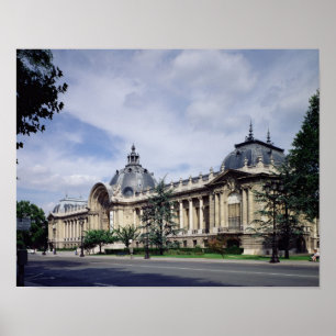 Beskåda av facaden av det petit-Palais Poster