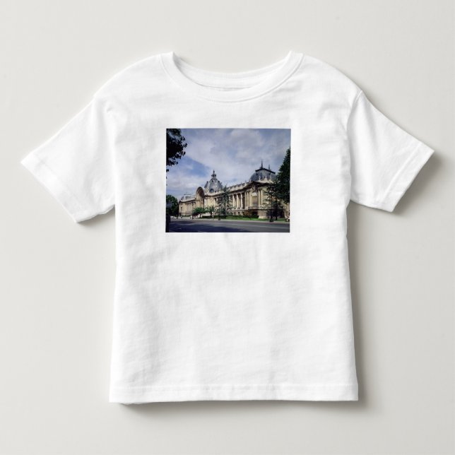 Beskåda av facaden av det petit-Palais Tee (Framsida)