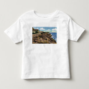 Beskåda av fackliga bluffstenar och surfa på Yor T-shirt