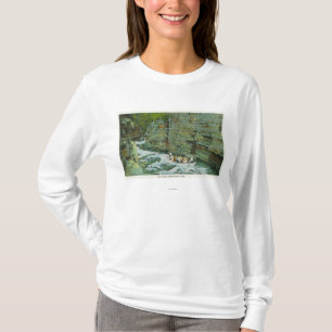 Beskåda av fartygstart besegrar flumen t-shirt