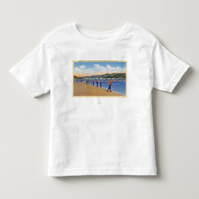 Beskåda av fiskarelaxfiske tee shirt (Framsida)