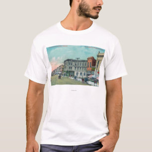 Beskåda av fjärde StreetSanta Rosa, CA T-shirt