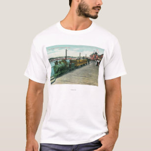 Beskåda av fjärdkusten UnlimitedSanta Cruz, CA T-shirt