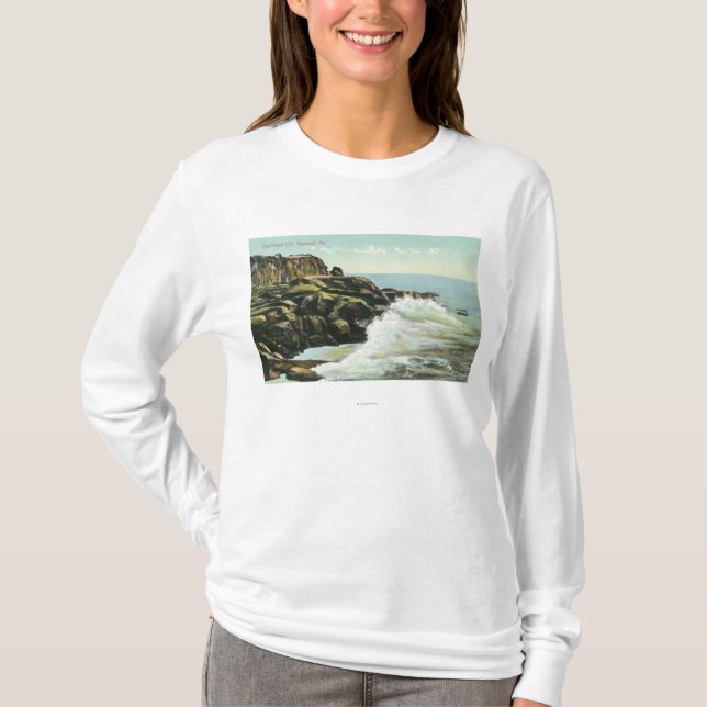 Beskåda av flintklippan t-shirt (Framsida)