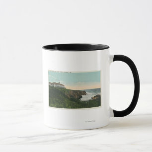 Beskåda av flintklippan & yttre av klippan Hous Mugg