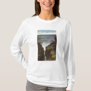 Beskåda av flintklippor, klyftan tee