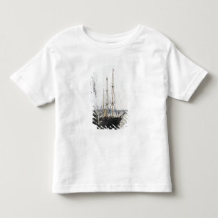 Beskåda av floden Thames med RRS-upptäckten Tee Shirt