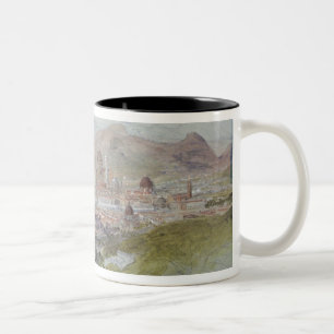 Beskåda av Florence, 1837-39 Två-Tonad Mugg