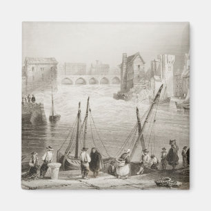Beskåda av Galway från Claddaghen Magnet