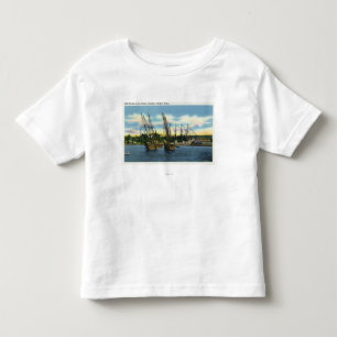 Beskåda av gammala skeppsbrott i hamnen t shirt