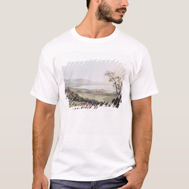 Beskåda av Geneva från Saconex i Savoy Tee Shirt (Framsida)