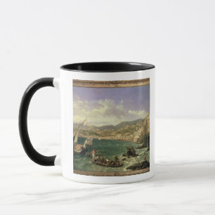 Beskåda av Genoa, 1854 (olja på kanfas) Mugg