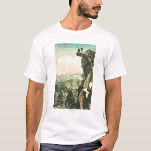 Beskåda av glaciären pekar tittar över Yosemite T-shirt