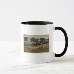Beskåda av Golden Gate Park & drivhus Mugg