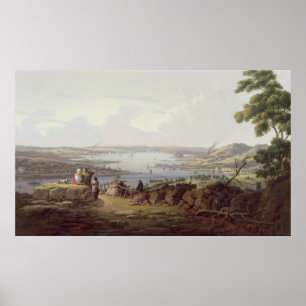 Beskåda av Greenock, Skottland Poster