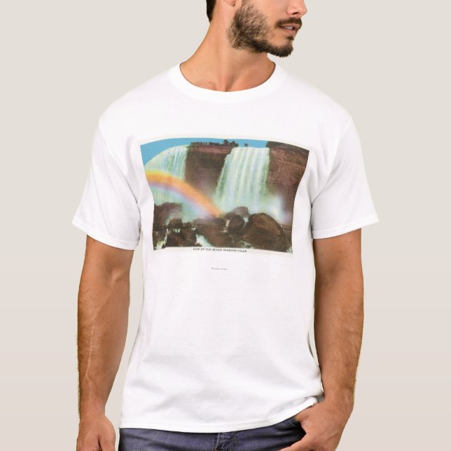 Beskåda av grottan av vind t shirt (Framsida)