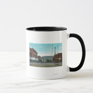 Beskåda av gruvarbetare StreetYreka, CA Mugg