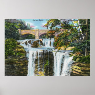 Beskåda av Haines nedgångar Poster