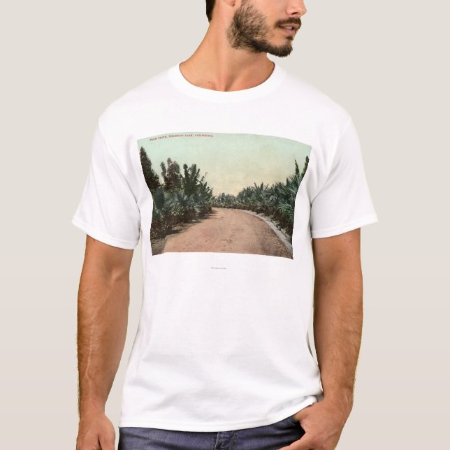 Beskåda av handflatandrev tee shirt (Framsida)