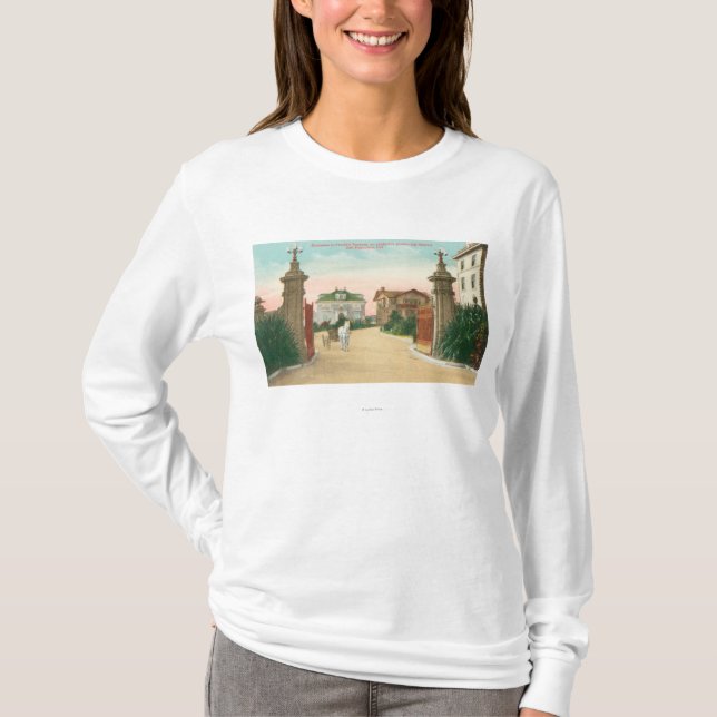 Beskåda av hänrycka till den Presidio terrassen T-shirt (Framsida)