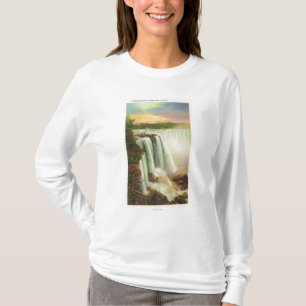 Beskåda av hästskonedgångar från getön t shirt