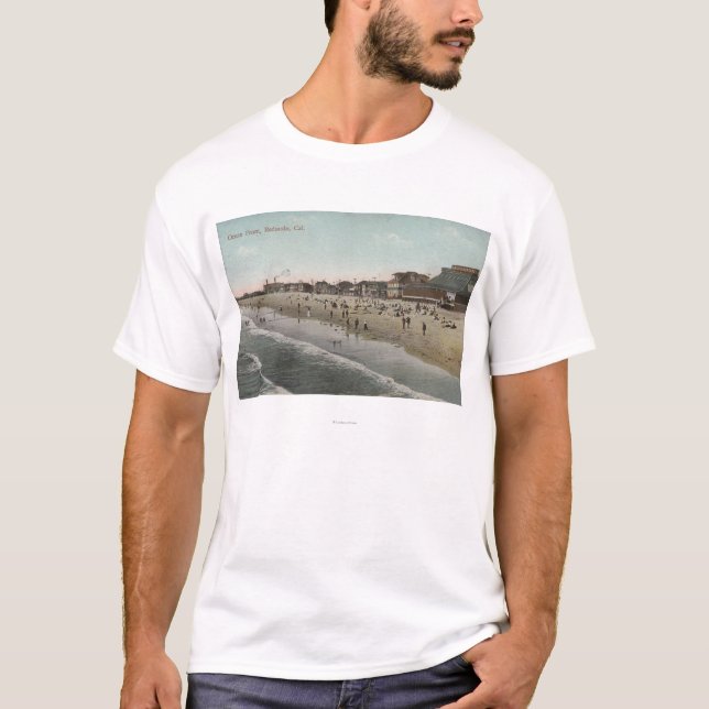 Beskåda av hav beklär tee (Framsida)
