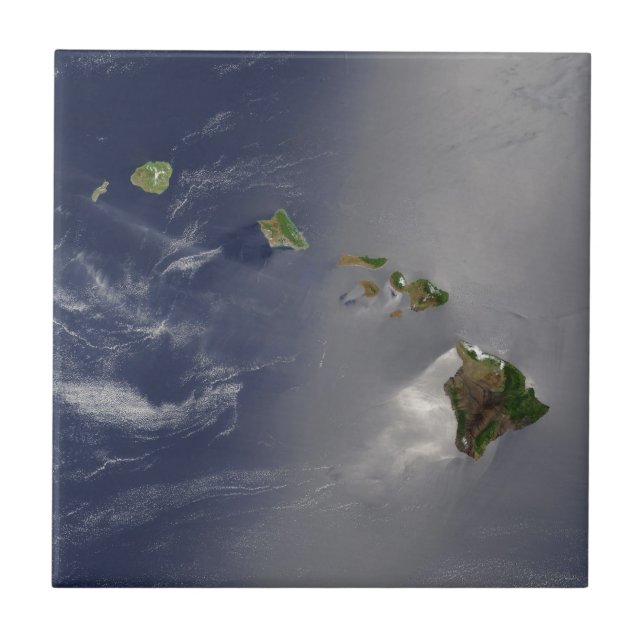 Beskåda av Hawaii från utrymme Kakelplatta (Framsidan)