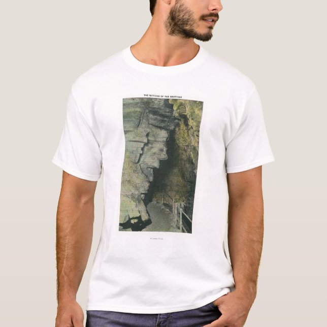 Beskåda av häxorna av grottoesna t shirt (Framsida)