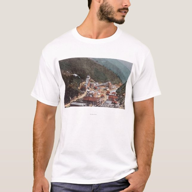 Beskåda av Hecla bryter tittar besegrar kanjonen T-shirt (Framsida)