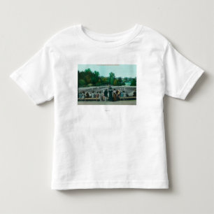 Beskåda av Hotell del Monte Tennis jordning Tee Shirt