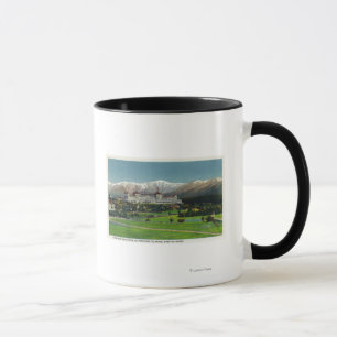 Beskåda av hotell för Mt Washington, presidents- Mugg