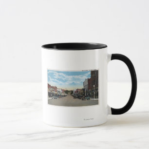 Beskåda av huvudsaklig gata 3 mugg