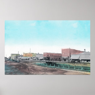 Beskåda av huvudsakliga StreetBlackfoot, Poster