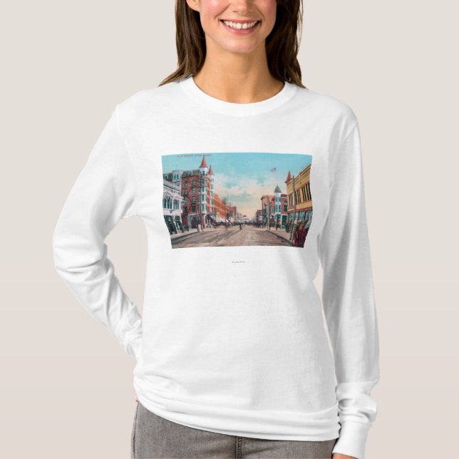 Beskåda av huvudsakliga StreetBoise, legitimation T-shirt (Framsida)