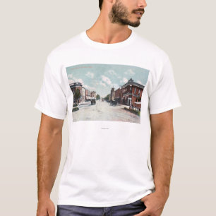 Beskåda av huvudsakliga StreetDavison, MI Tee