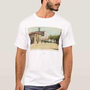 Beskåda av huvudsakliga StreetLos Gatos, CA T-shirt