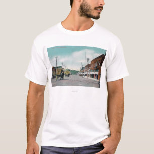 Beskåda av huvudsakliga StreetPalouse, WA T Shirt