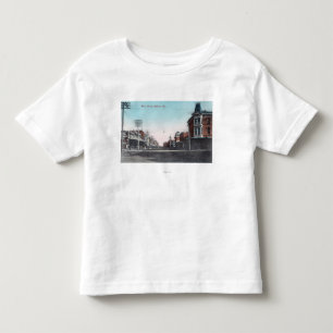 Beskåda av huvudsakliga StreetSalinas, CA T-shirt