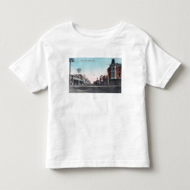 Beskåda av huvudsakliga StreetSalinas, CA T-shirt (Framsida)