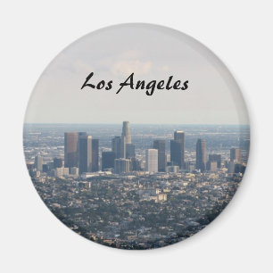 Beskåda av i stadens centrum Los Angeles Magnet