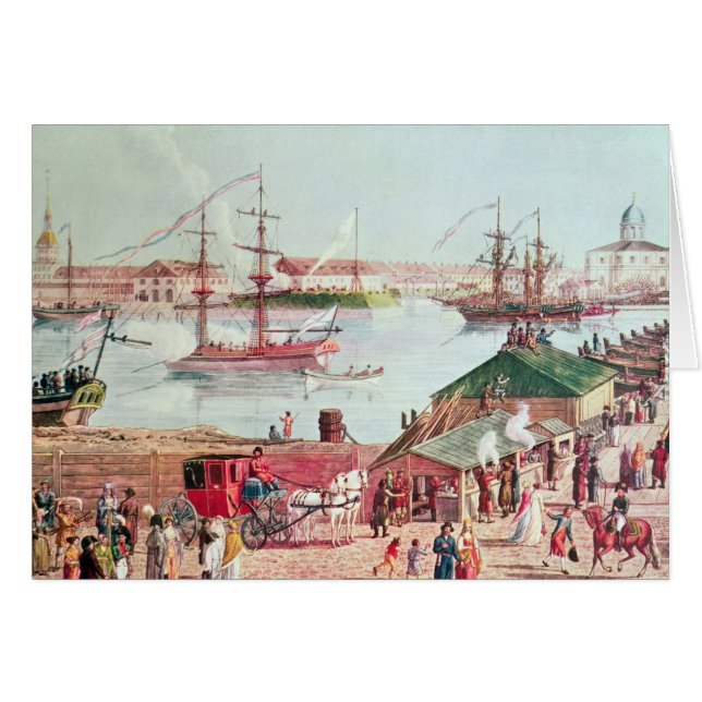 Beskåda av Isaacen överbryggar Hälsningskort (Framsidan Horizontal)