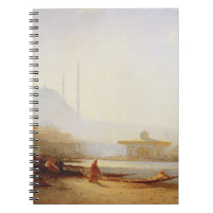 Beskåda av Istanbul, 1864 (olja på kanfas) Anteckningsbok